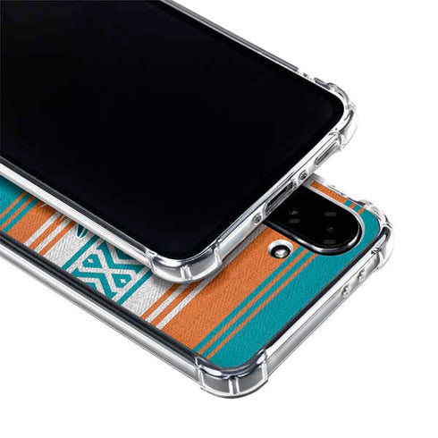 NFL Miami Dolphins Trailblazer Galaxy A36 5G Clear Case