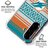 NFL Miami Dolphins Trailblazer Galaxy A36 5G Clear Case