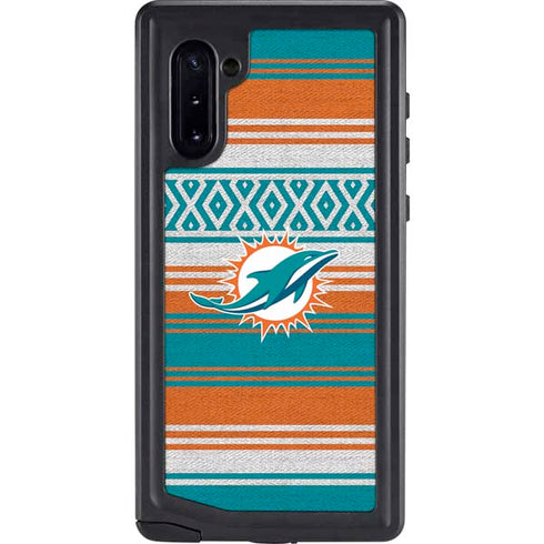 NFL Miami Dolphins Trailblazer Galaxy Note 10 Waterproof Case