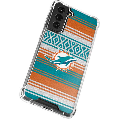 NFL Miami Dolphins Trailblazer Galaxy S22 Plus Clear Case