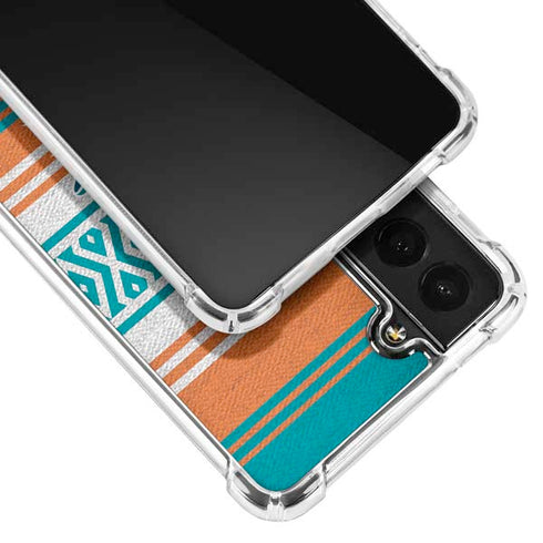 NFL Miami Dolphins Trailblazer Galaxy S22 Plus Clear Case