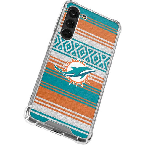 NFL Miami Dolphins Trailblazer Galaxy S24 FE Clear Case