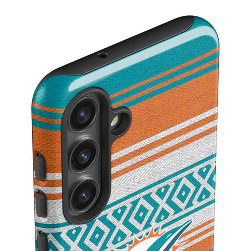 NFL Miami Dolphins Trailblazer Galaxy S25 Impact Case