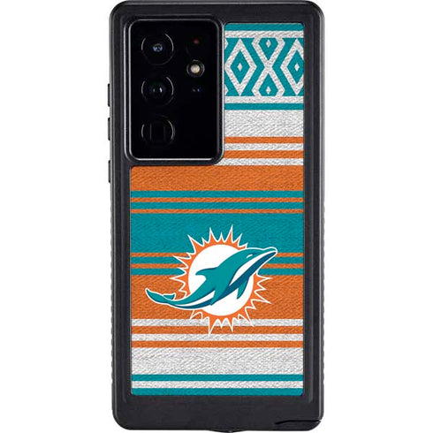 NFL Miami Dolphins Trailblazer Galaxy S24 Ultra Waterproof Case