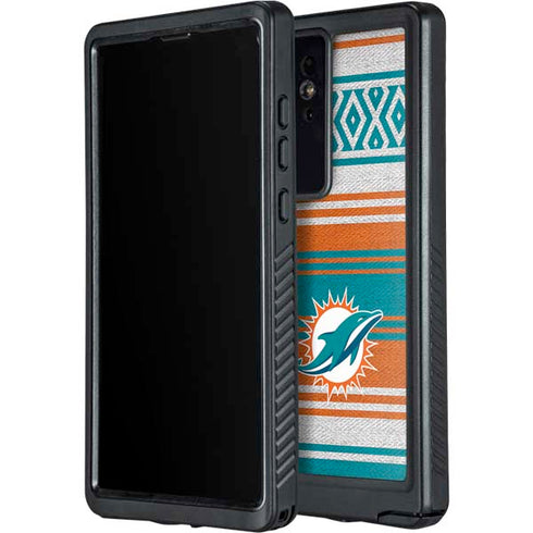 NFL Miami Dolphins Trailblazer Galaxy S24 Ultra Waterproof Case