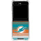 NFL Miami Dolphins Trailblazer Galaxy Z Flip6 Clear Case