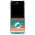 NFL Miami Dolphins Trailblazer Galaxy Z Flip6 Clear Case
