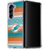 NFL Miami Dolphins Trailblazer Galaxy Z Fold5 5G Clear Case