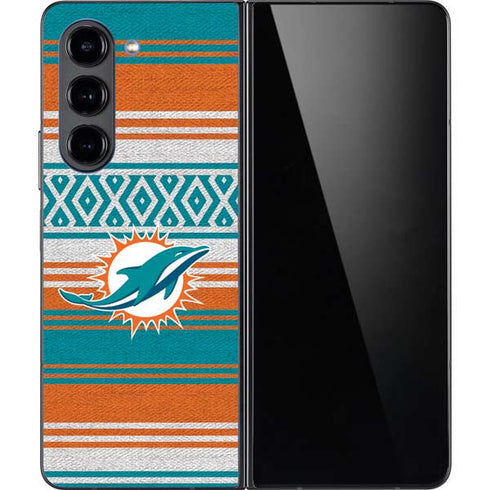NFL Miami Dolphins Trailblazer Galaxy Z Fold5 5G Skin