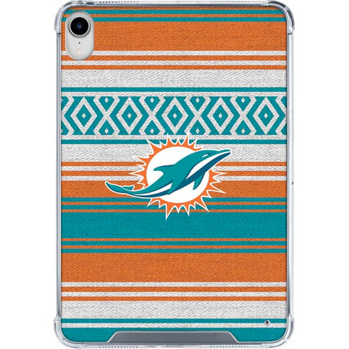 NFL Miami Dolphins Trailblazer iPad 11th Gen (2025) Clear Case