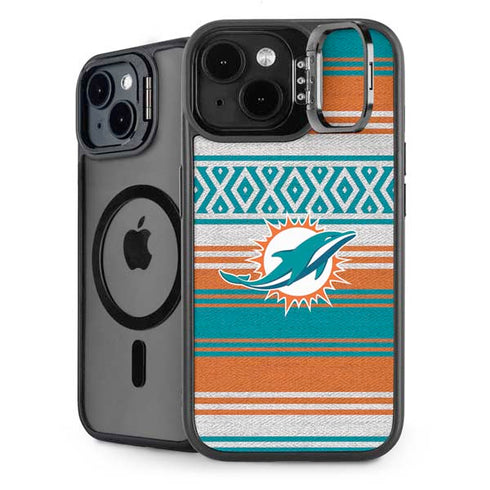 NFL Miami Dolphins Trailblazer iPhone 15 Kickstand Case