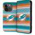 NFL Miami Dolphins Trailblazer iPhone 15 Pro Folio Case