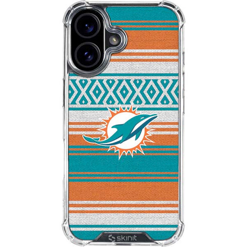 NFL Miami Dolphins Trailblazer iPhone 16 Clear Case