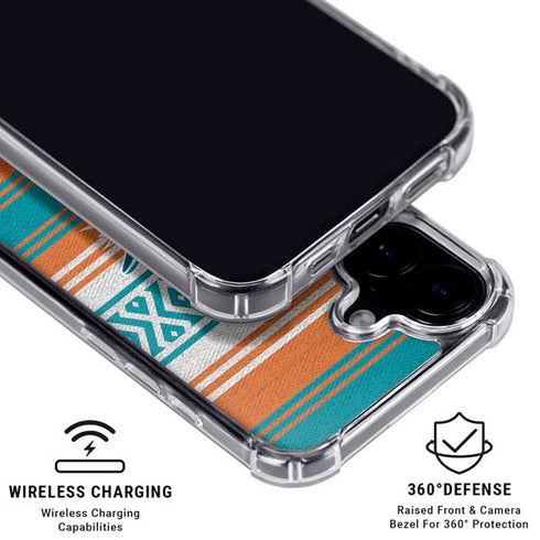 NFL Miami Dolphins Trailblazer iPhone 16 Clear Case