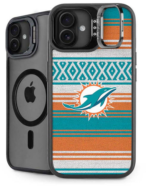 NFL Miami Dolphins Trailblazer iPhone 16 Kickstand Case
