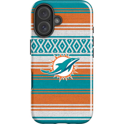 NFL Miami Dolphins Trailblazer iPhone 16 Plus Impact Case