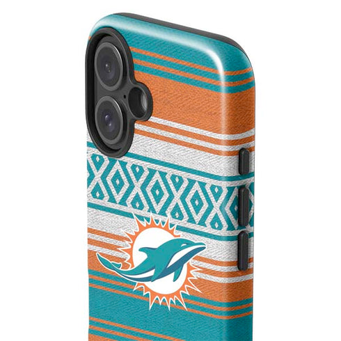 NFL Miami Dolphins Trailblazer iPhone 16 Plus Impact Case