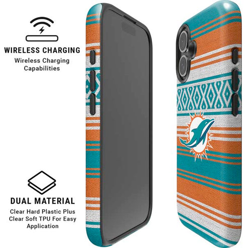 NFL Miami Dolphins Trailblazer iPhone 16 Plus Magsafe Impact Case