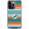 NFL Miami Dolphins Trailblazer iPhone 16 Pro Clear Case