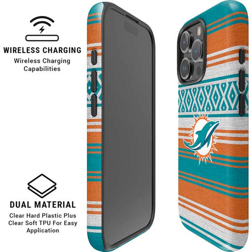 NFL Miami Dolphins Trailblazer iPhone 16 Pro Magsafe Impact Case