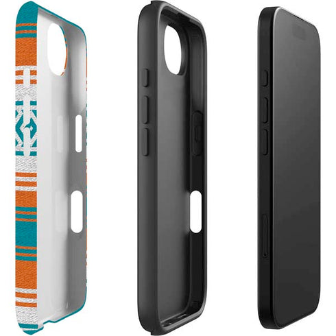 NFL Miami Dolphins Trailblazer iPhone 16e Impact Case
