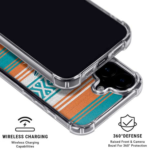 NFL Miami Dolphins Trailblazer iPhone 17 Clear Case