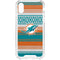 NFL Miami Dolphins Trailblazer iPhone XS Clear Case