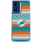 NFL Miami Dolphins Trailblazer Moto G 5G (2024) Clear Case