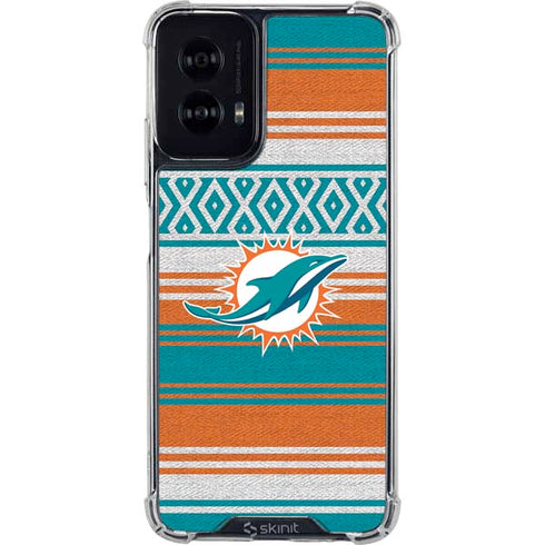 NFL Miami Dolphins Trailblazer Moto G Power 5G (2024) Clear Case