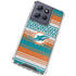 NFL Miami Dolphins Trailblazer Moto G Stylus 5G (2025) Clear Case
