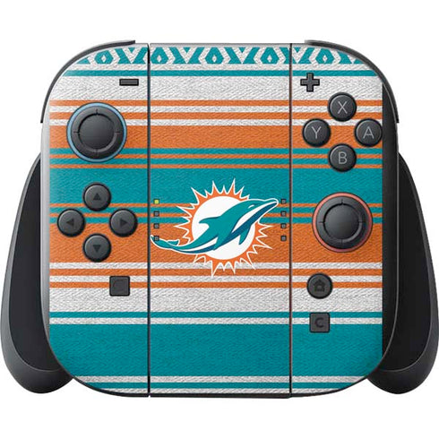 NFL Miami Dolphins Trailblazer Nintendo Switch 2 (2025) with Joy-Con Skin