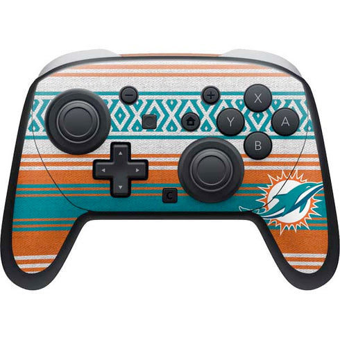 NFL Miami Dolphins Trailblazer Nintendo Switch 2 (2025) Pro Controller Skin