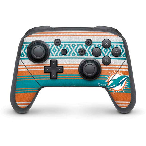 NFL Miami Dolphins Trailblazer Nintendo Skins