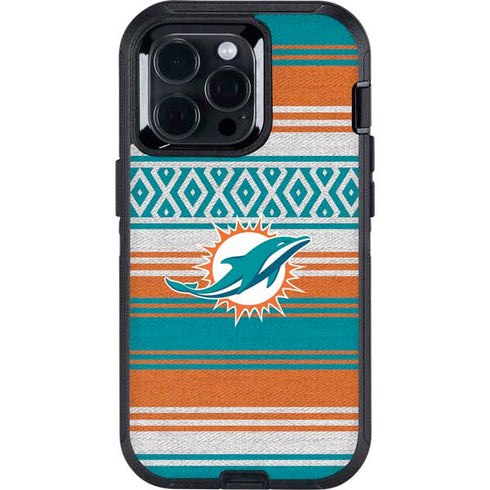 NFL Miami Dolphins Trailblazer Otterbox Defender iPhone Skin