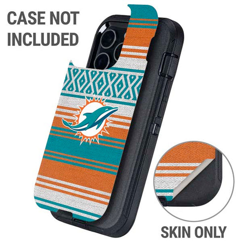 NFL Miami Dolphins Trailblazer Otterbox Defender iPhone Skin