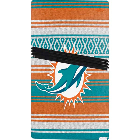 NFL Miami Dolphins Trailblazer PS5 Pro Console Skin