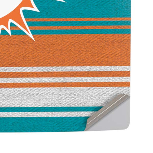 NFL Miami Dolphins Trailblazer PS5 Pro Disk Console Skin