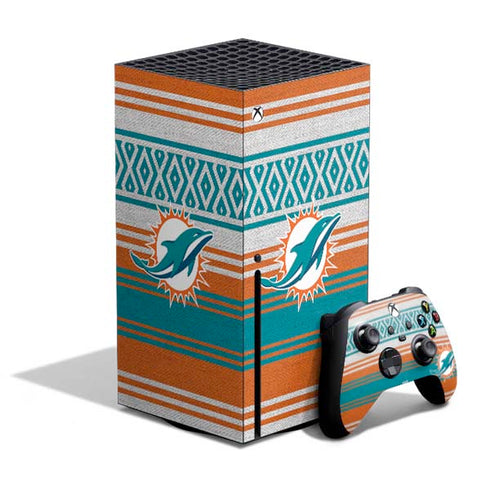 NFL Miami Dolphins Trailblazer Xbox Series X Bundle Skin