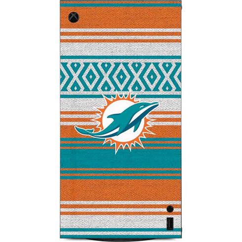 NFL Miami Dolphins Trailblazer XBox Series X Digital Edition Console Skin