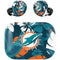 NFL Miami Dolphins Tropical Print Amazon Echo Buds Skin