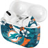 NFL Miami Dolphins Tropical Print Apple AirPods Pro Skin