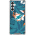 NFL Miami Dolphins Tropical Print Galaxy A16 5G Clear Case