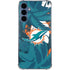 NFL Miami Dolphins Tropical Print Galaxy A55 5G Clear Case