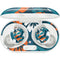 NFL Miami Dolphins Tropical Print Galaxy Buds Plus Skin