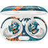 NFL Miami Dolphins Tropical Print Galaxy Buds Plus Skin
