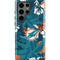 NFL Miami Dolphins Tropical Print Galaxy S23 Ultra Pro Case