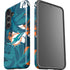 NFL Miami Dolphins Tropical Print Galaxy S25 Plus Impact Case