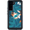 NFL Miami Dolphins Tropical Print Galaxy S24 Plus Waterproof Case
