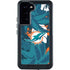 NFL Miami Dolphins Tropical Print Galaxy S24 Plus Waterproof Case