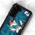 NFL Miami Dolphins Tropical Print Galaxy S24 Plus Waterproof Case